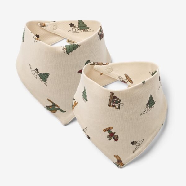 2 Bib Eden - offwhite winterland