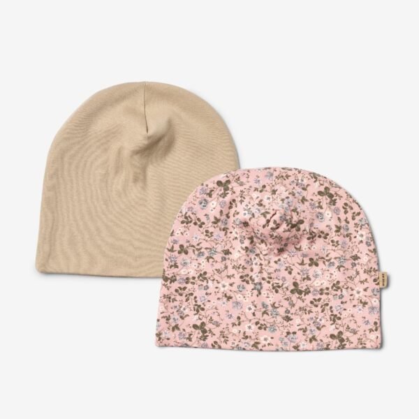 2_Hat_Soft_Aidan-Accessory-1818-182c-GOTS-9536_rose_powder_flowers.jpg 2 Hat Soft Aidan - rose powder flowers