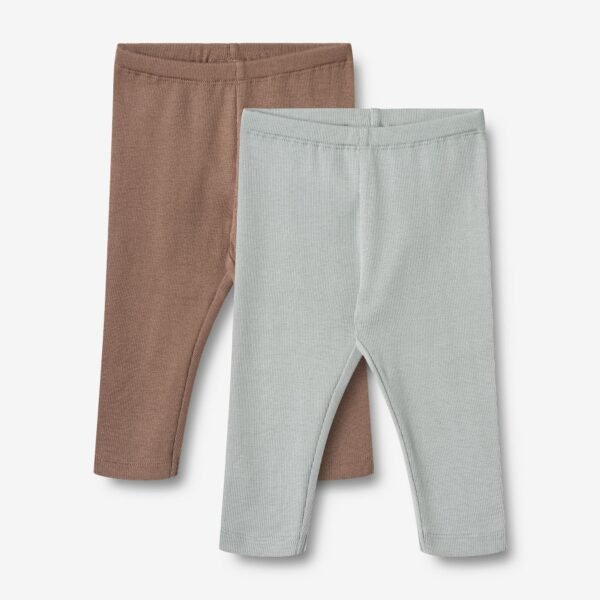 2 Leggings Jules - soft rain brown