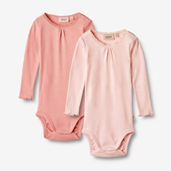 2 Rib Body L/S Lotta - rosette ballet