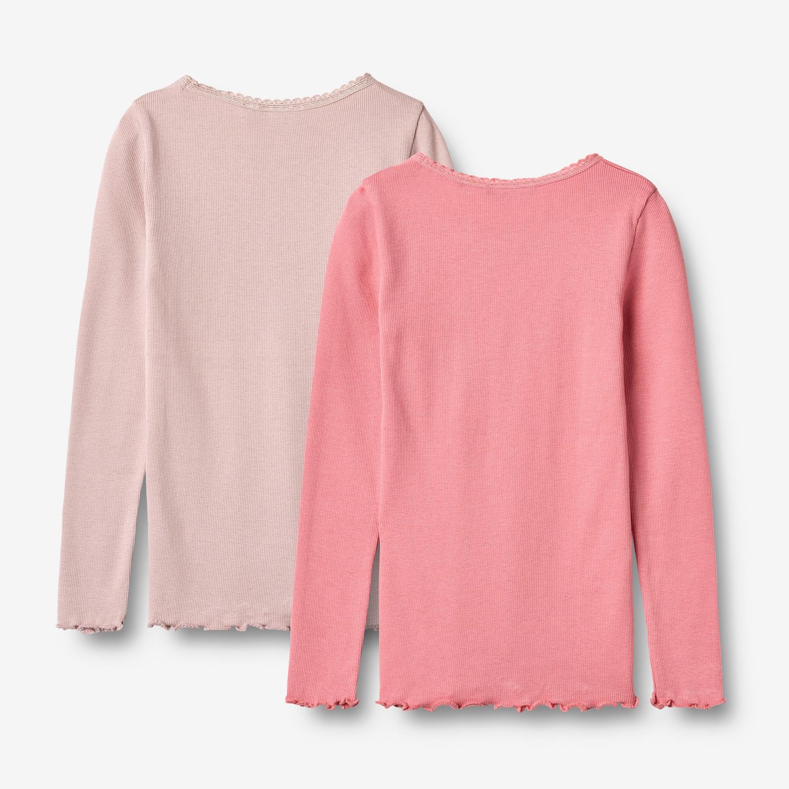 2 Rib T-Shirt L/S Reese - pink lilac - Image 2