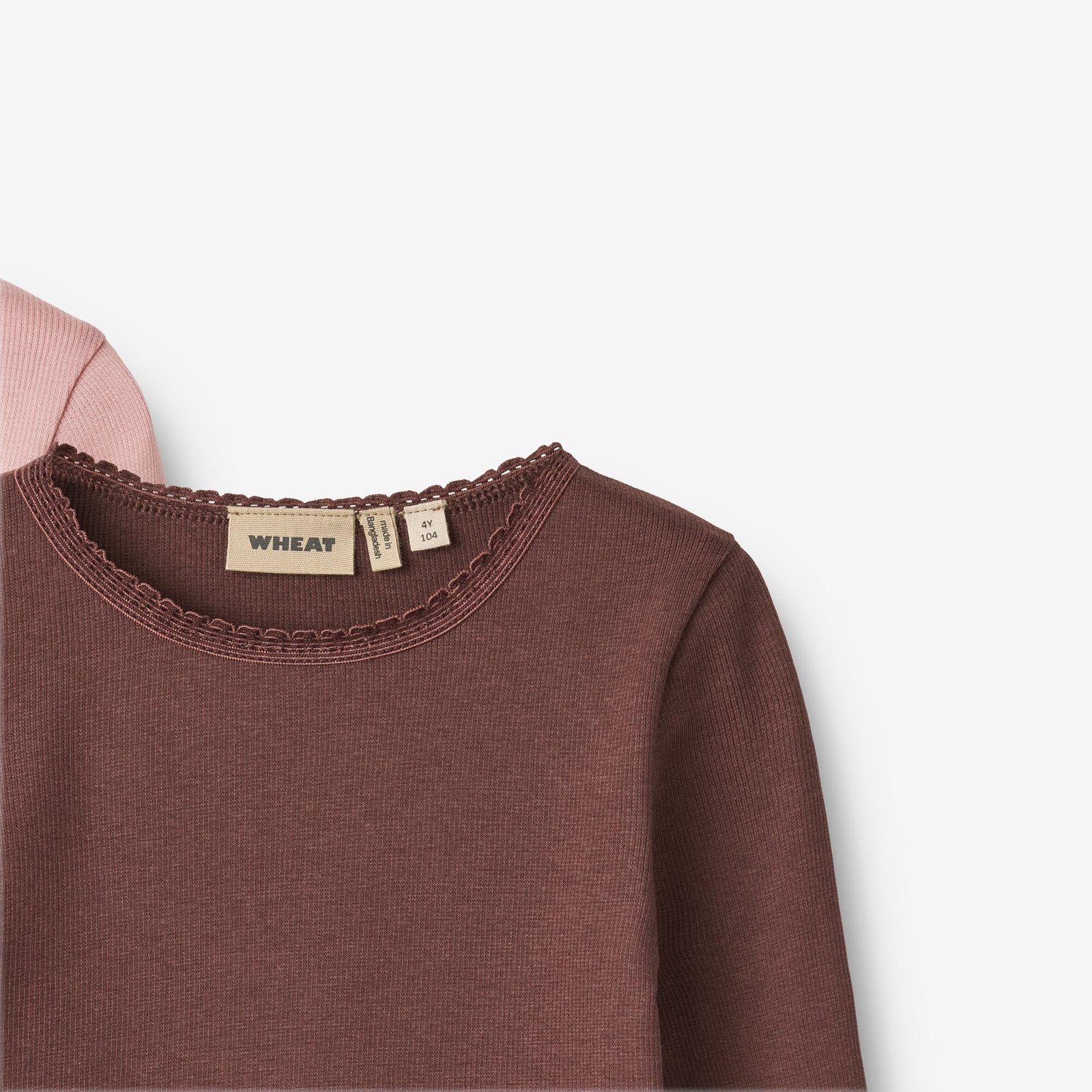 2 Rib T-Shirt L/S Reese - rose frost eggplant - Image 6