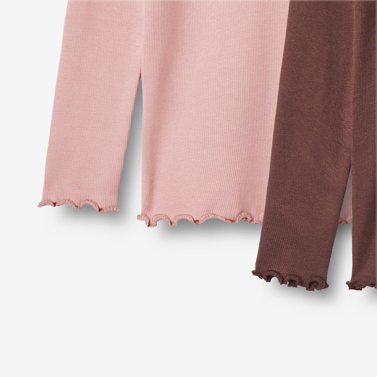 2 Rib T-Shirt L/S Reese - rose frost eggplant - Image 7