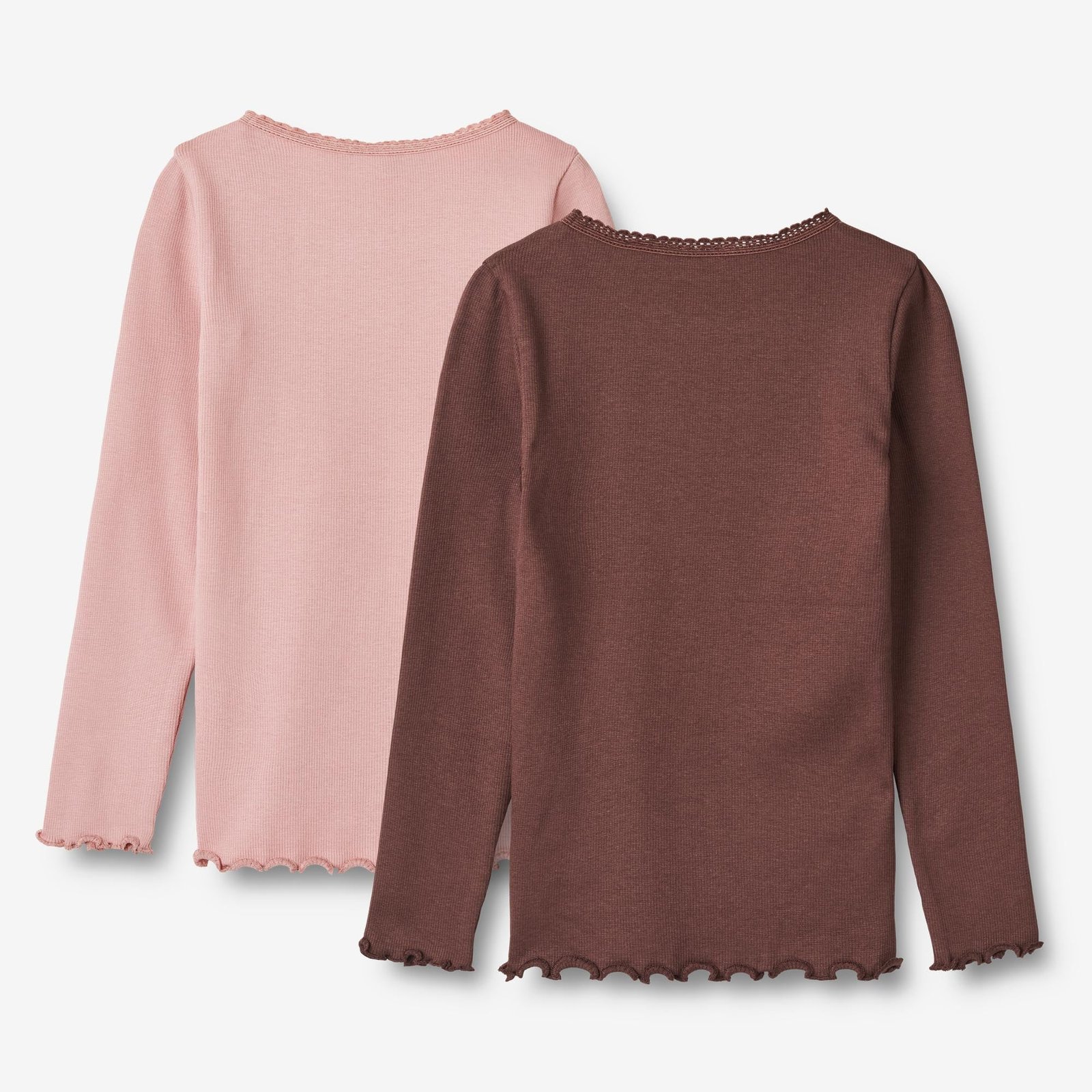 2 Rib T-Shirt L/S Reese - rose frost eggplant - Image 8