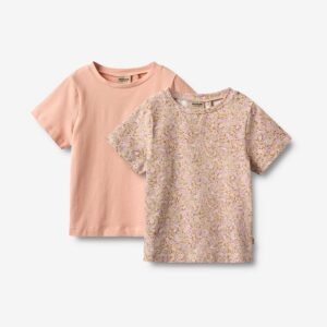 2 T-Shirt S/S Manna - lilac flower meadow